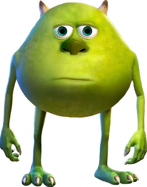 funny mike wazowski pictures|mike wazowski meme no background.